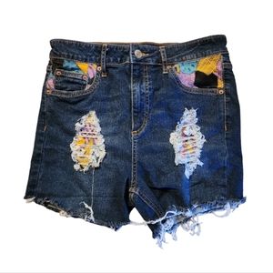 Wild fable Jack and Sally Distressed Shorts Size 6